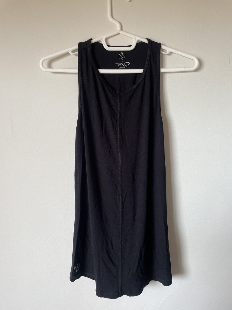 [MODFETIUSA0100] Musculosa negra sin mangas