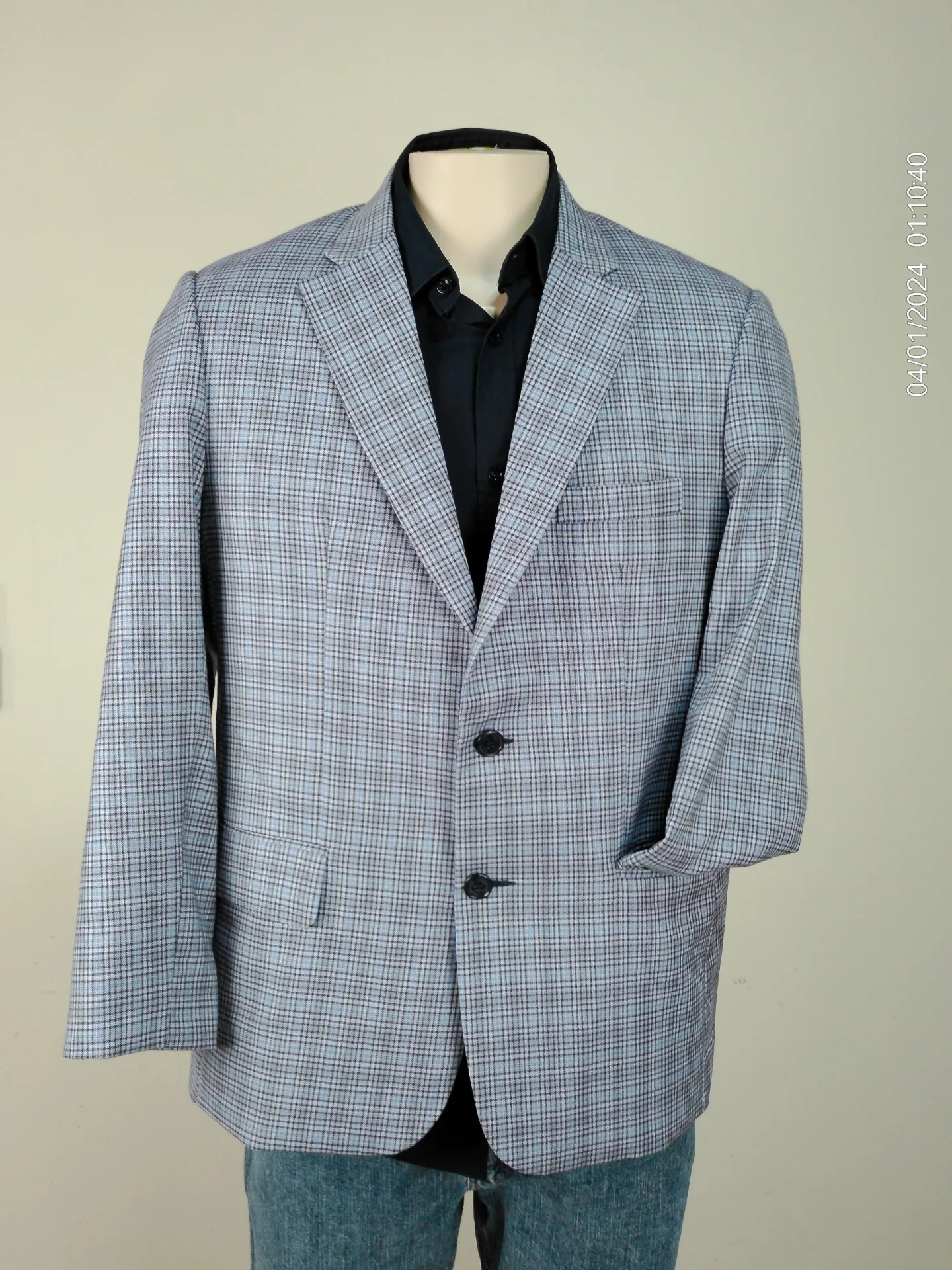 [MODFETIUSA0047] Camisa ml gris