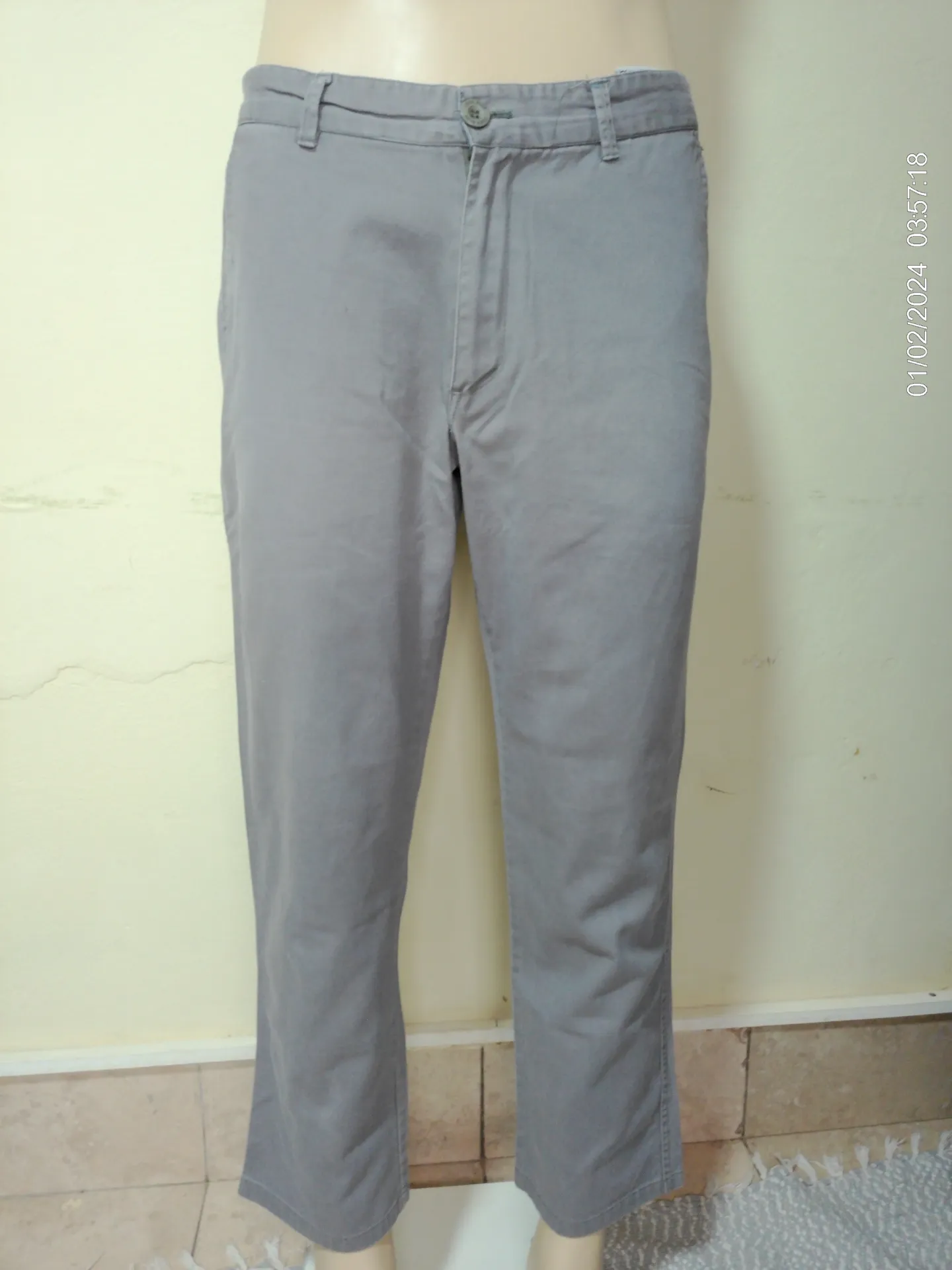 Pantalon de vestir gris
