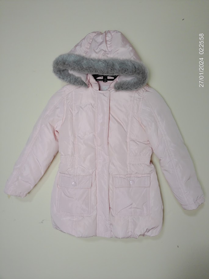 [KIDFETIUSA0446] Campera rosa con chulo