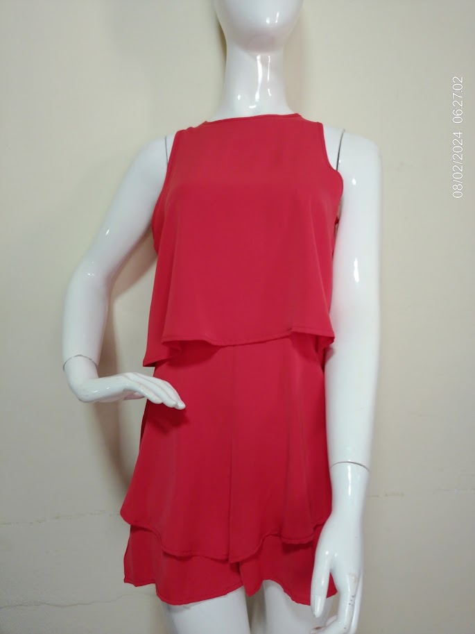 [MODFSMUSA0459] Enterito rojo sin mangas