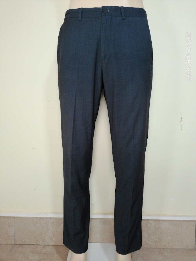 [MODMETIUSA0378] Pantalon de vestir gris oscuro