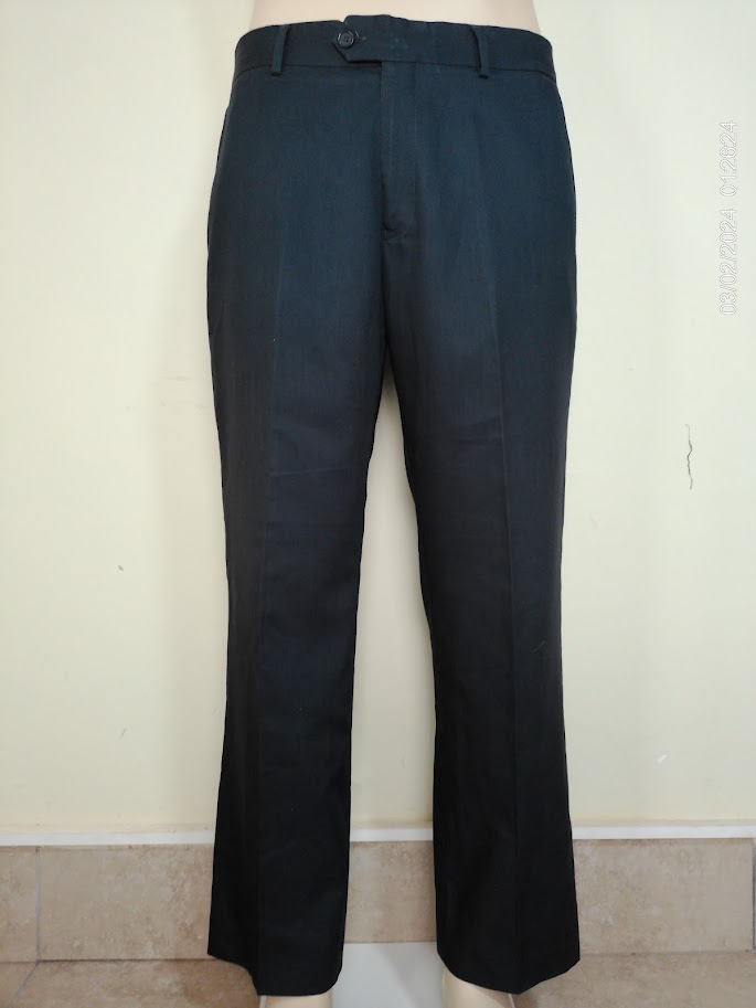 [MODMETIUSA0386] Pantalon de vestir negro