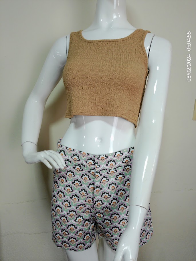 [MODMETIUSA0480] Remera manga corta vino con cuello