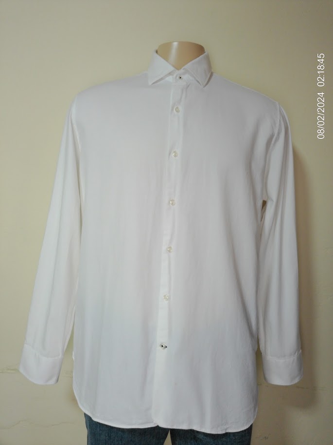 Camisa manga larga blanca