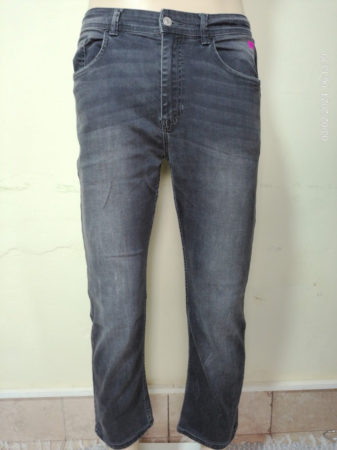 [MODMETIUSA0521] Pantalon jean gris oscuro