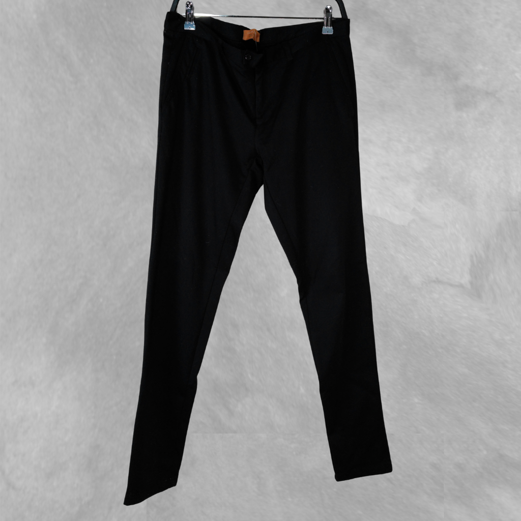 [227] Pantalón Zara Azul oscuro Liso talle 40
