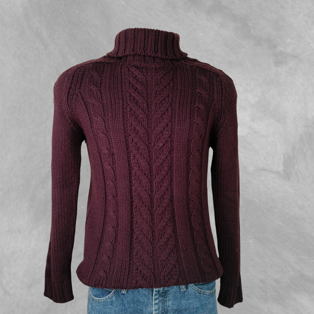 [239] Sweater violeta Tejido talle M