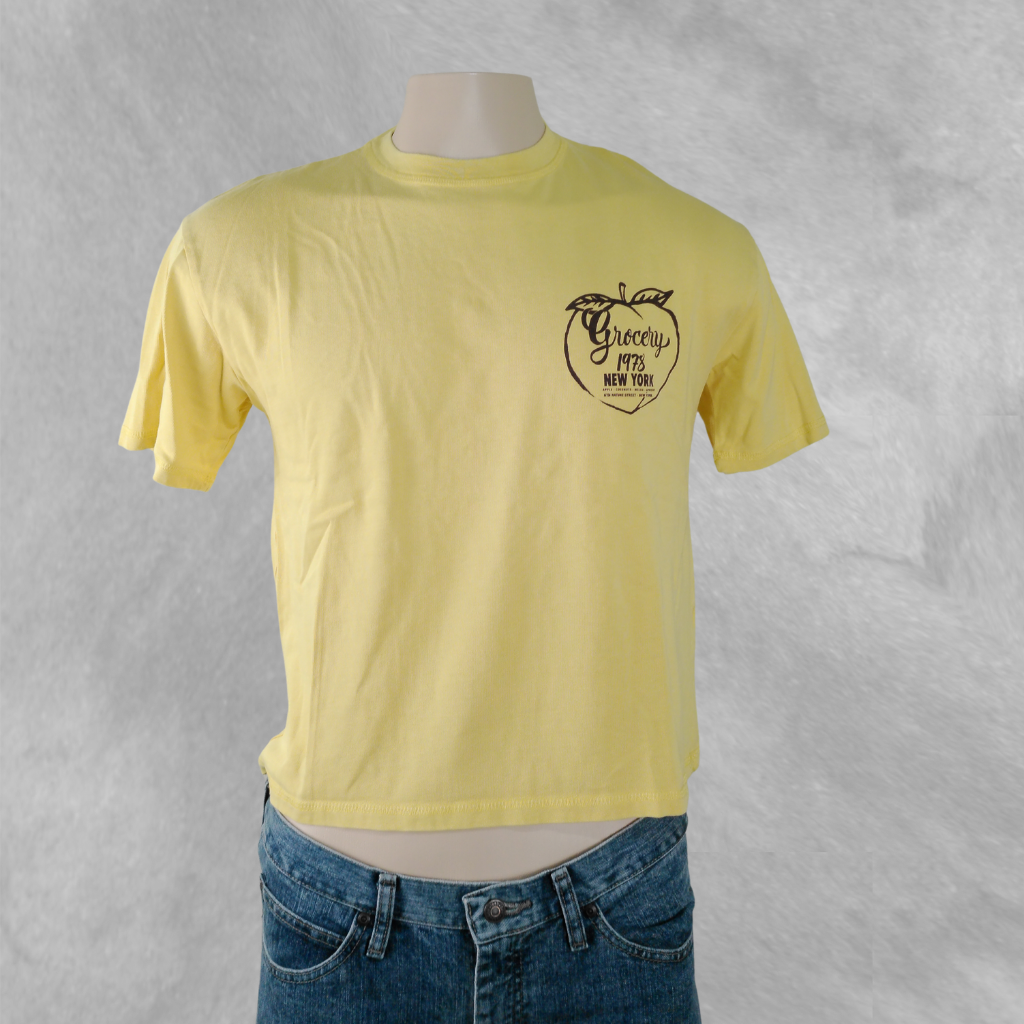[245] Remera Zara Manga corta Amarilla talle S