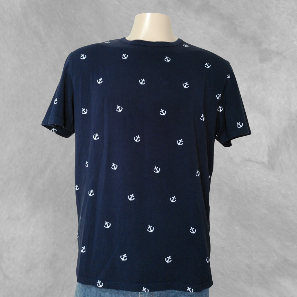 [75] Remera Free Planet manga corta con estampado talle L