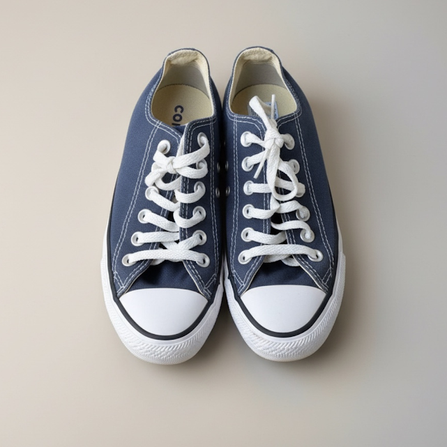 [402] Calzado Converse azul claro talle 37