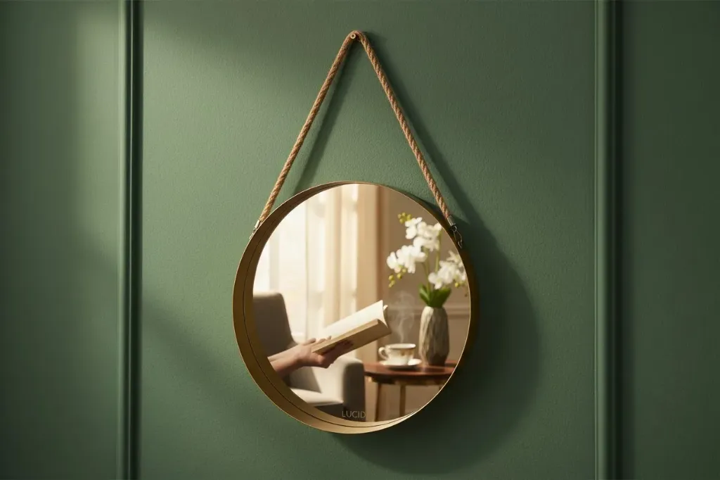 Espejo pequeño de pared