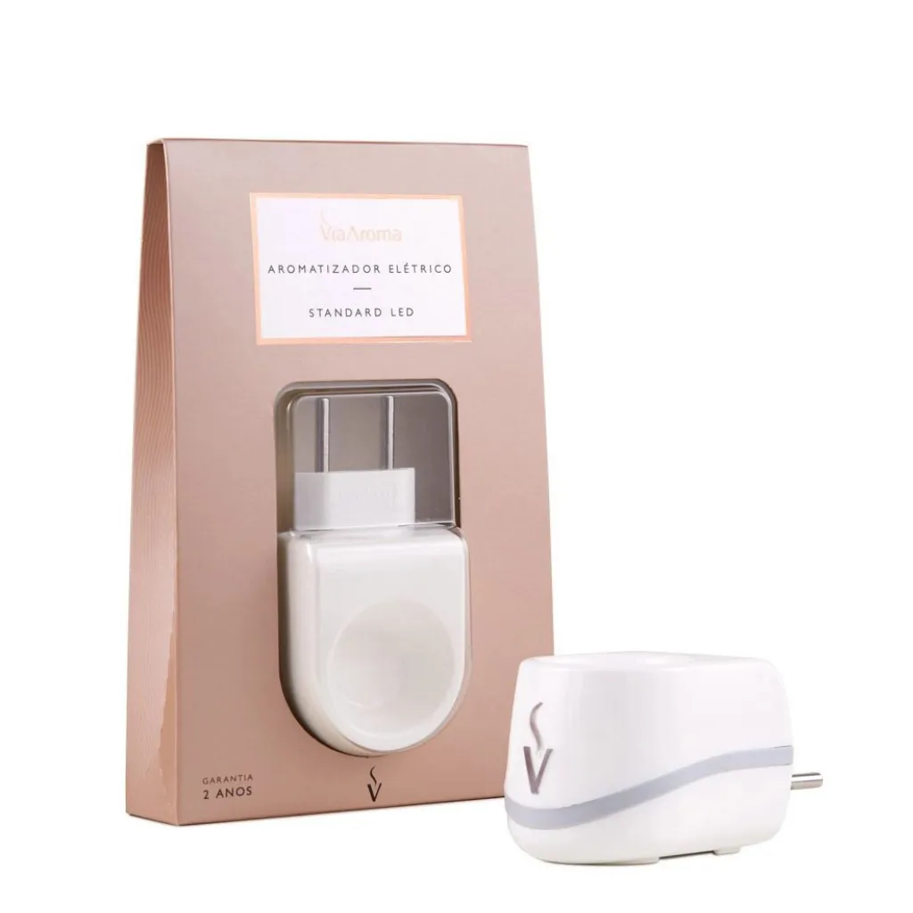 Difusor Aromatizador Eléctrico Standard LED – Via Aroma