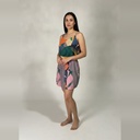 Top sin manga con estampado talle G Maria rosa