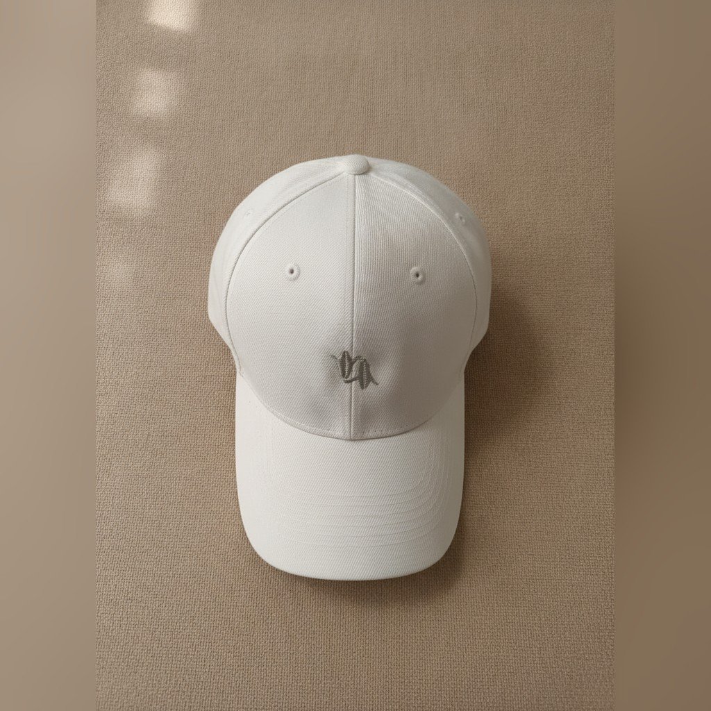 [5025] Kepi blanco sin detalles