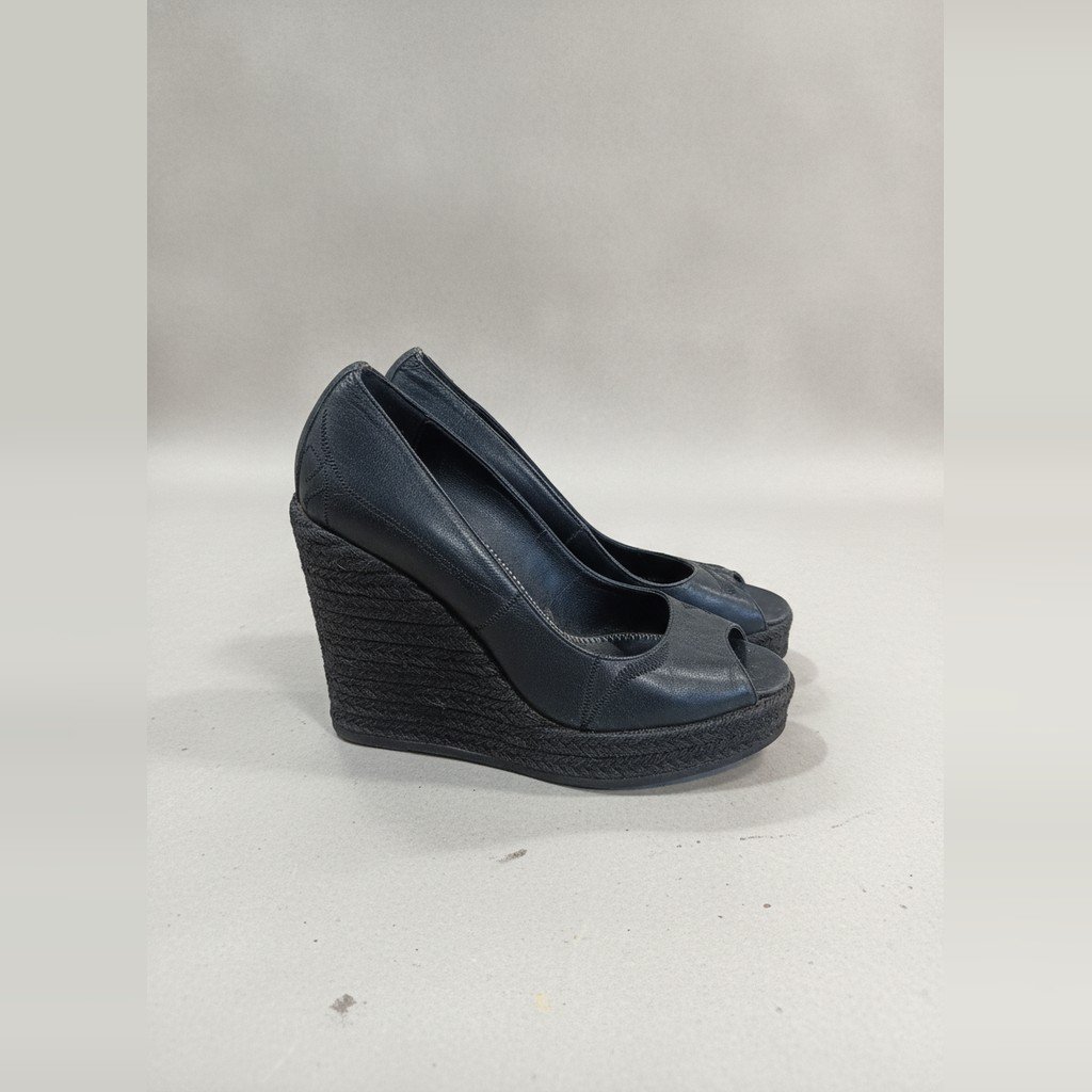 [5058] Calzado Sin marca negro talle 35 con plataforma