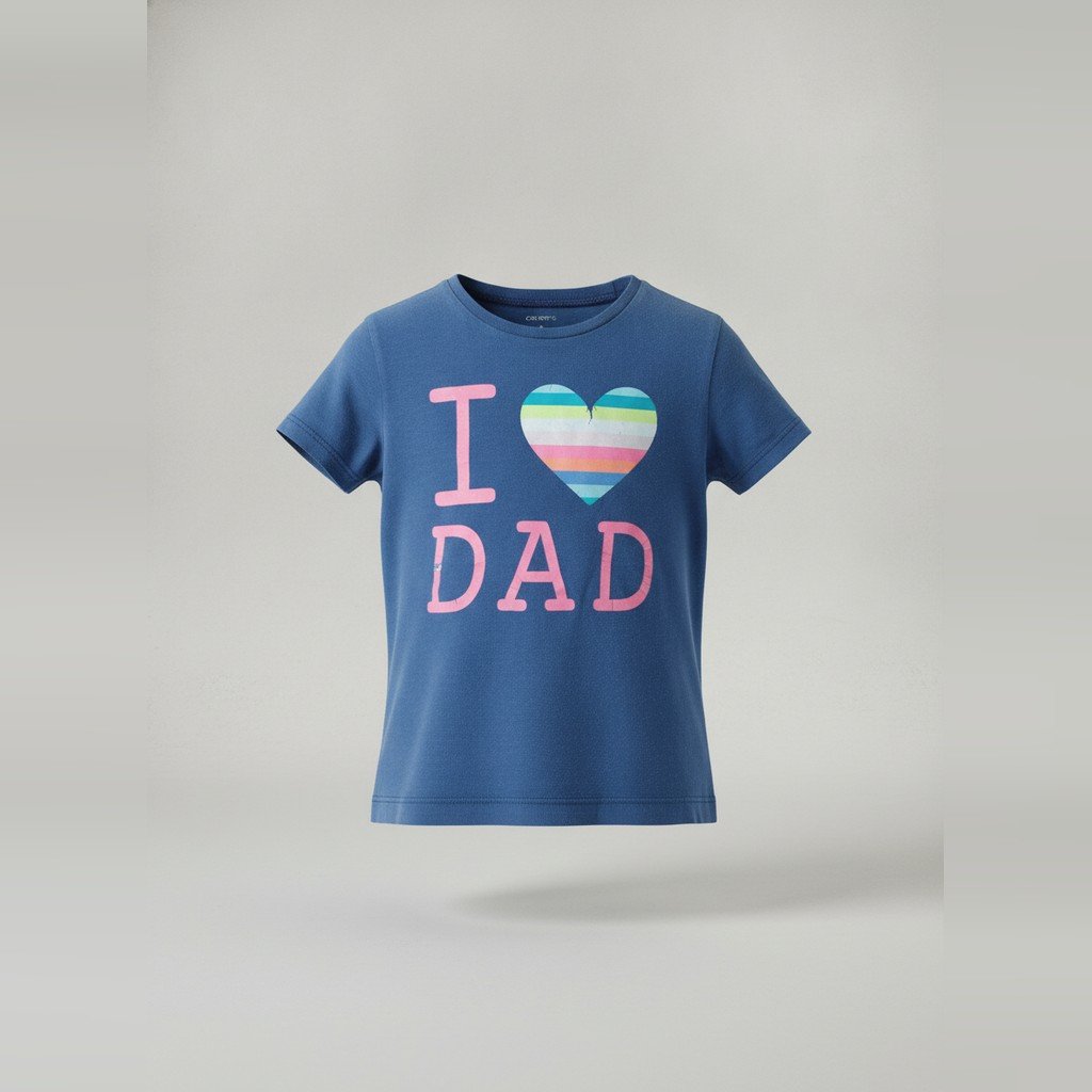 [5368] Remera Carter´s manga corta morado Con logo talle 2 años I DAD