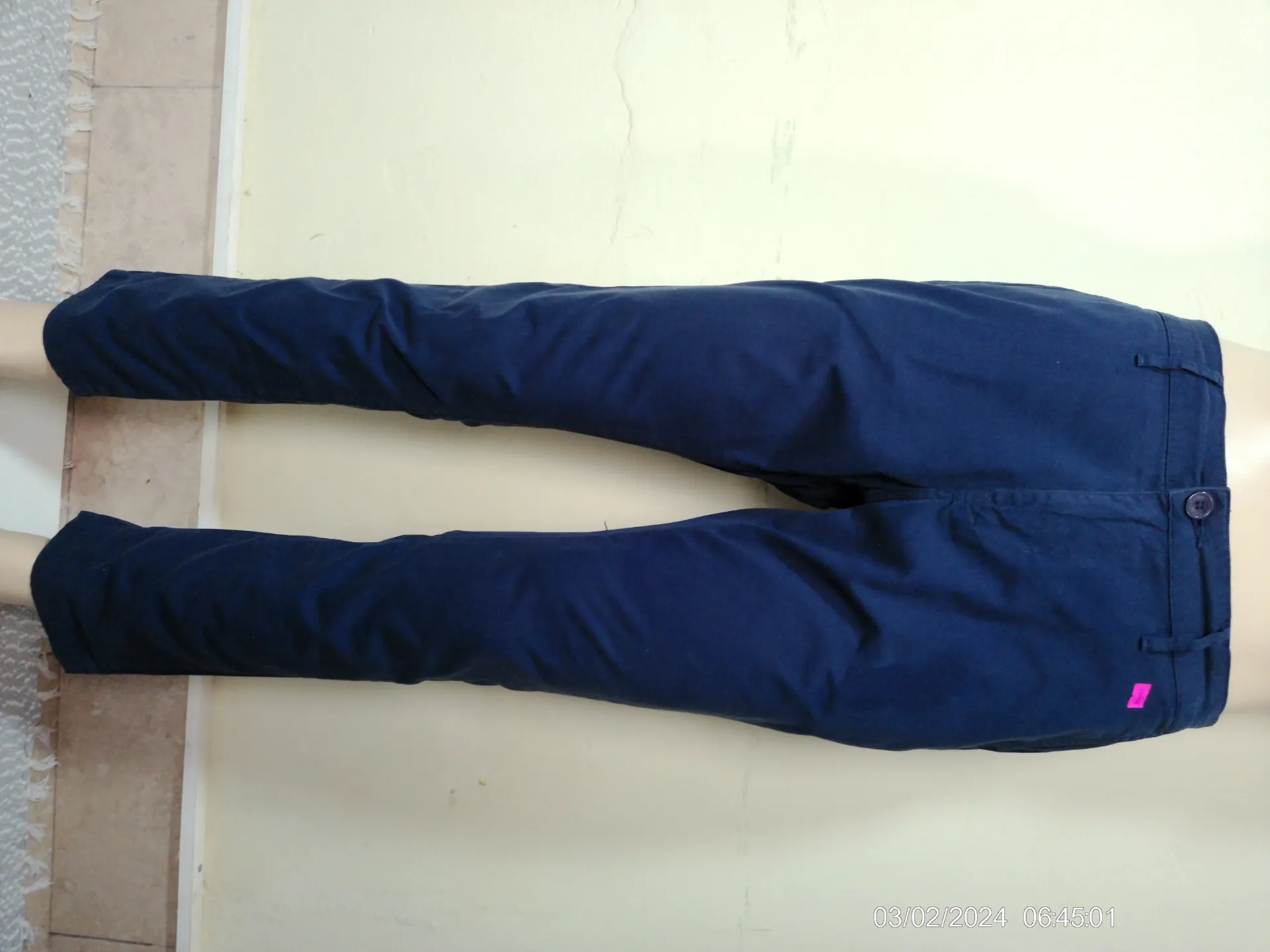 Pantalon de vestir azul marino