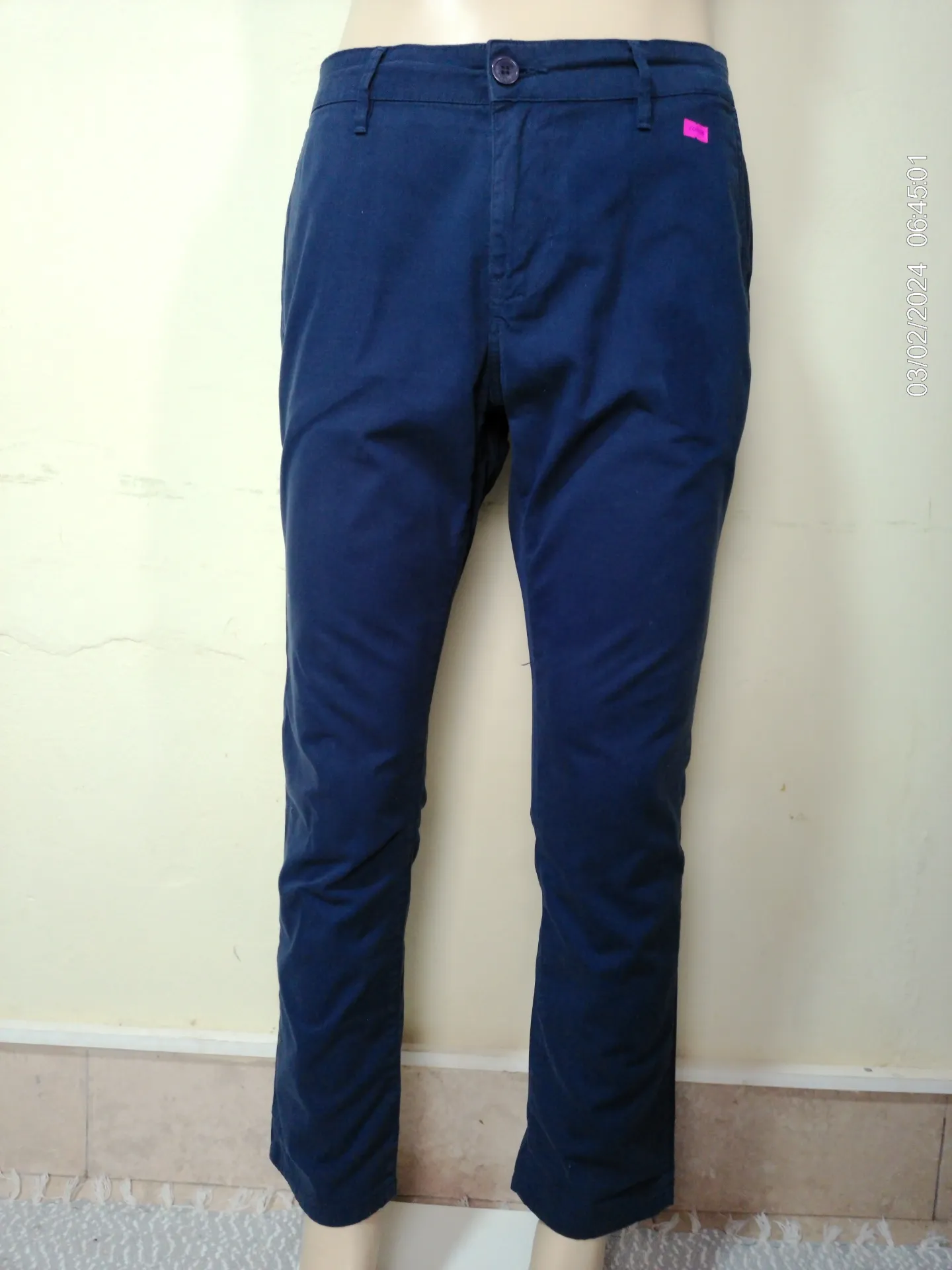 Pantalon de vestir azul marino